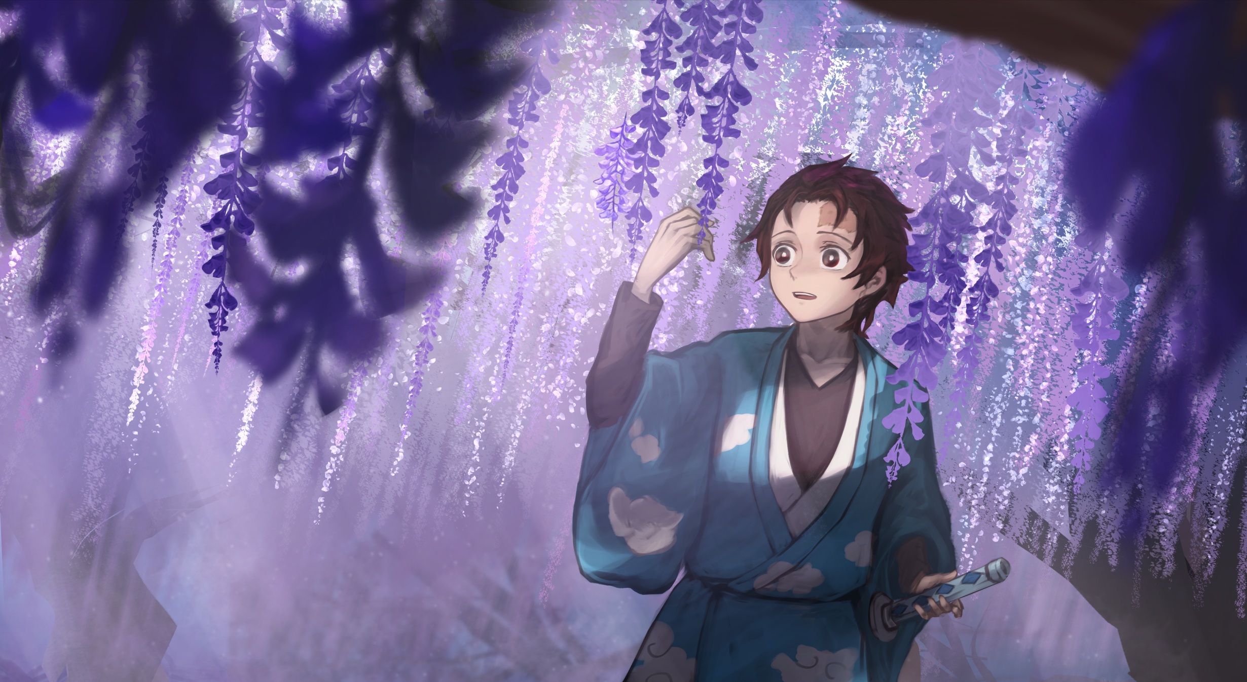 Tanjiro Kamado Anime Demon Slayer Wallpaper