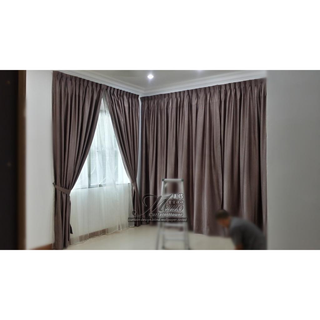 Blackout Dimmer Curtain Sheer Shopee Malaysia