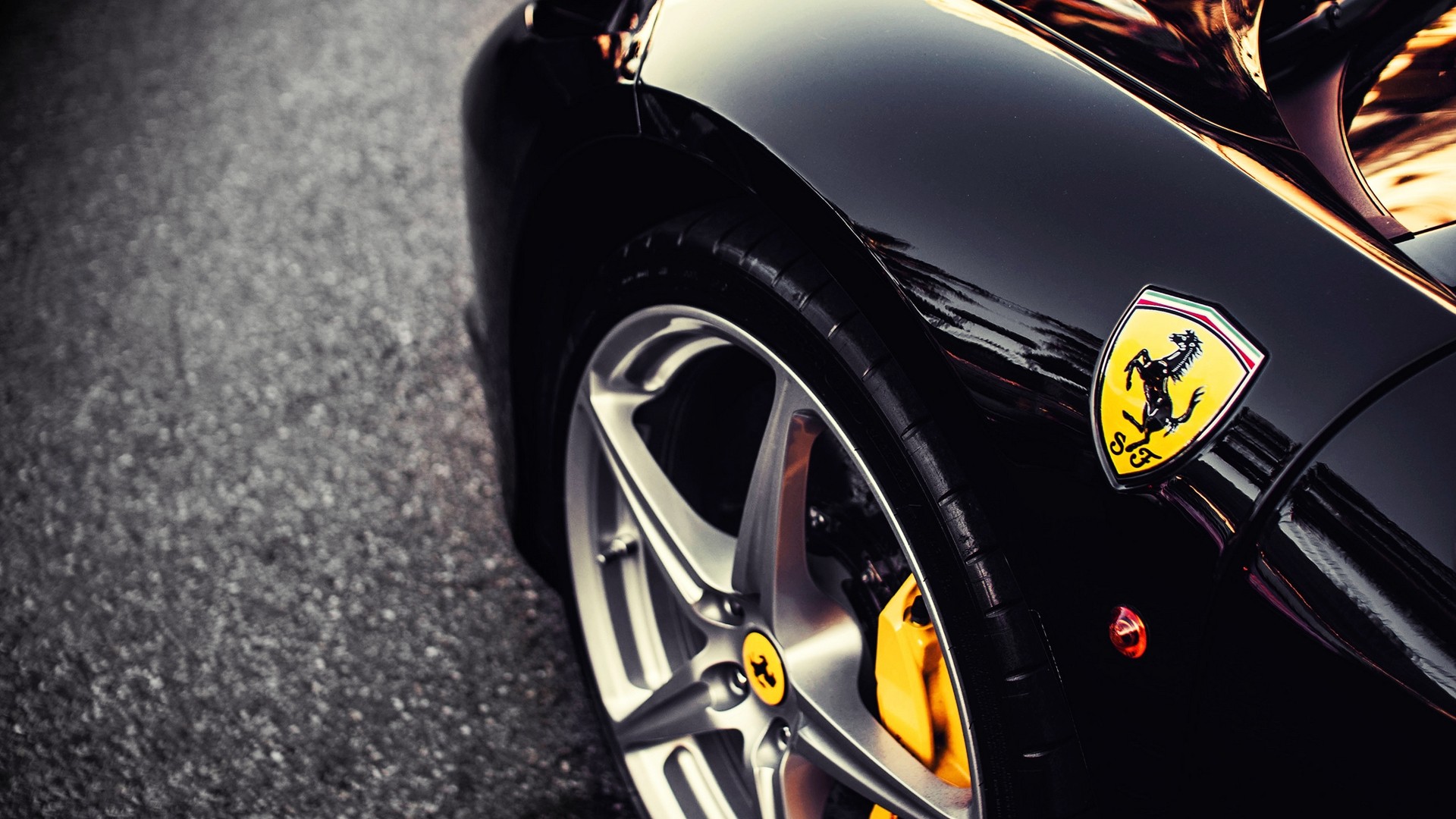 Close Up Cars Ferrari Vehicles Emblem Wallpaper