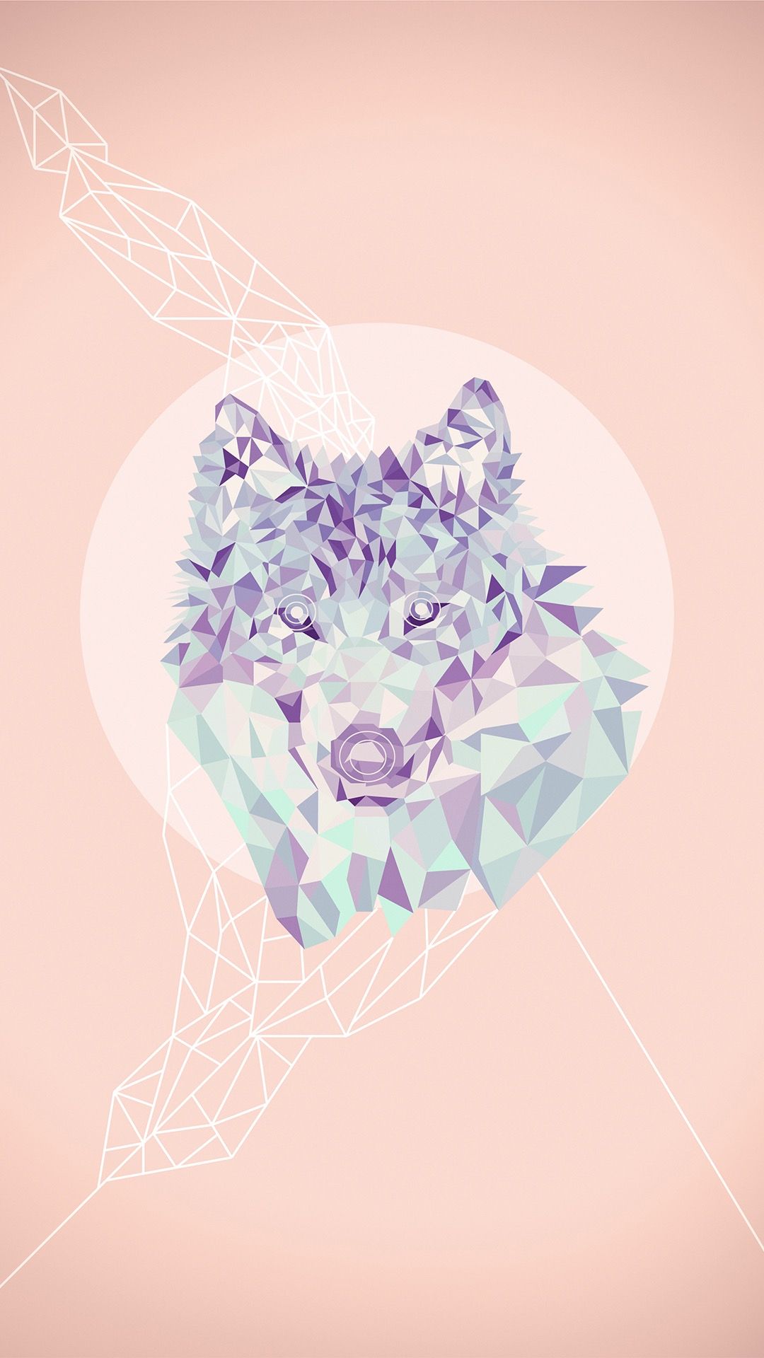 Wolf Aesthetic Wallpaper