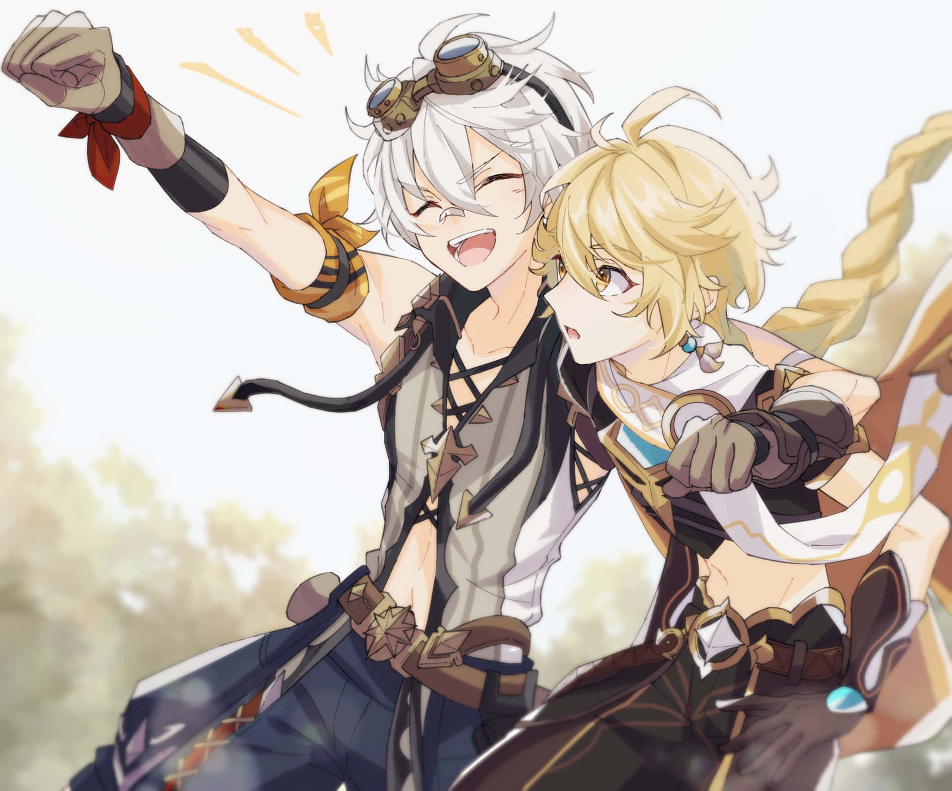 Benny S Adventure Team Genshin Matching Pfp Wallpaper