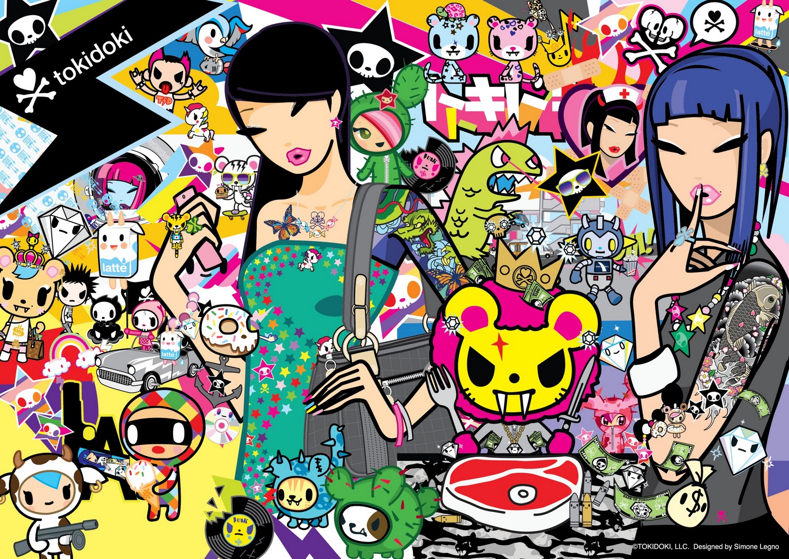 Tokidoki Marvel Wallpaper