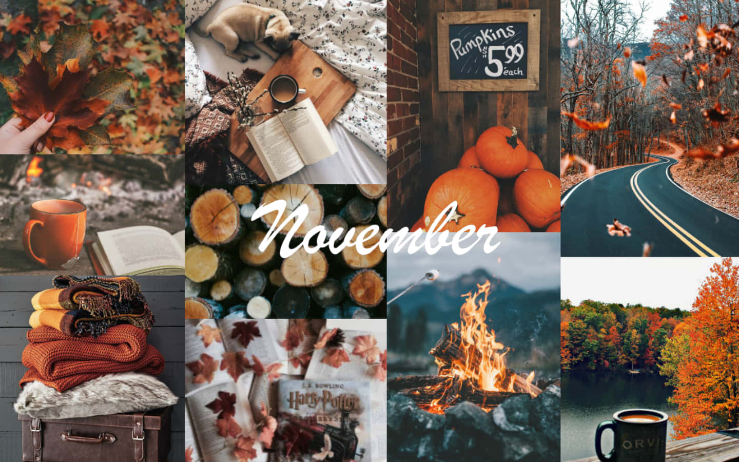 Cozy Fall Desktop Wallpaper
