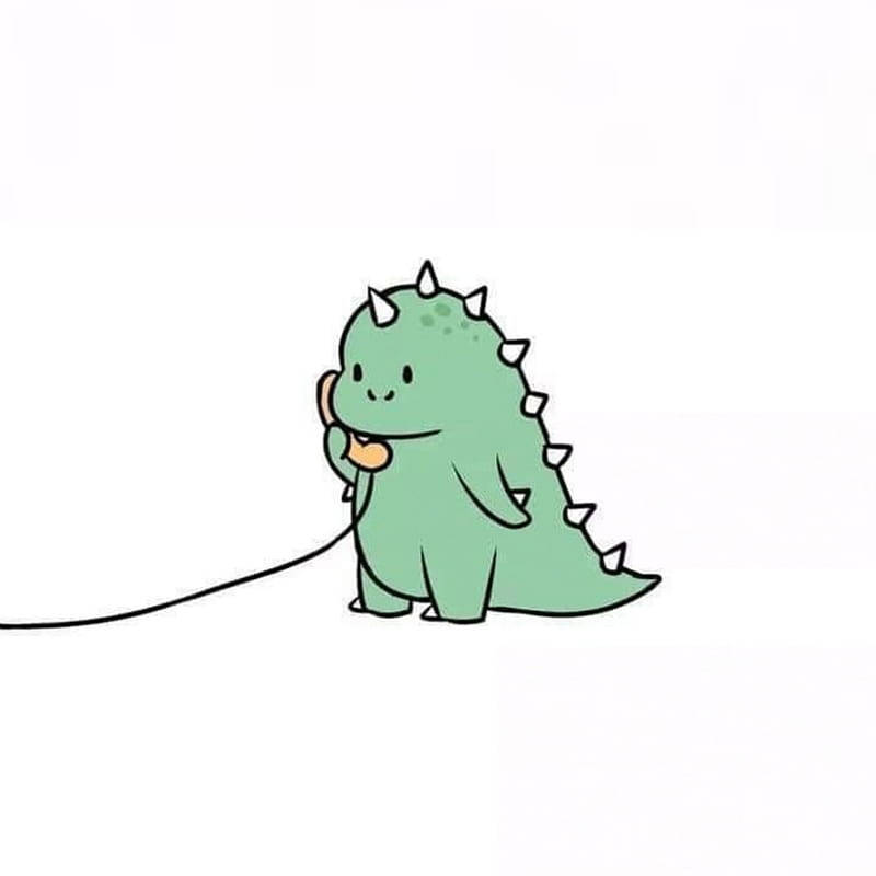 Aesthetic Dino Wallpaper