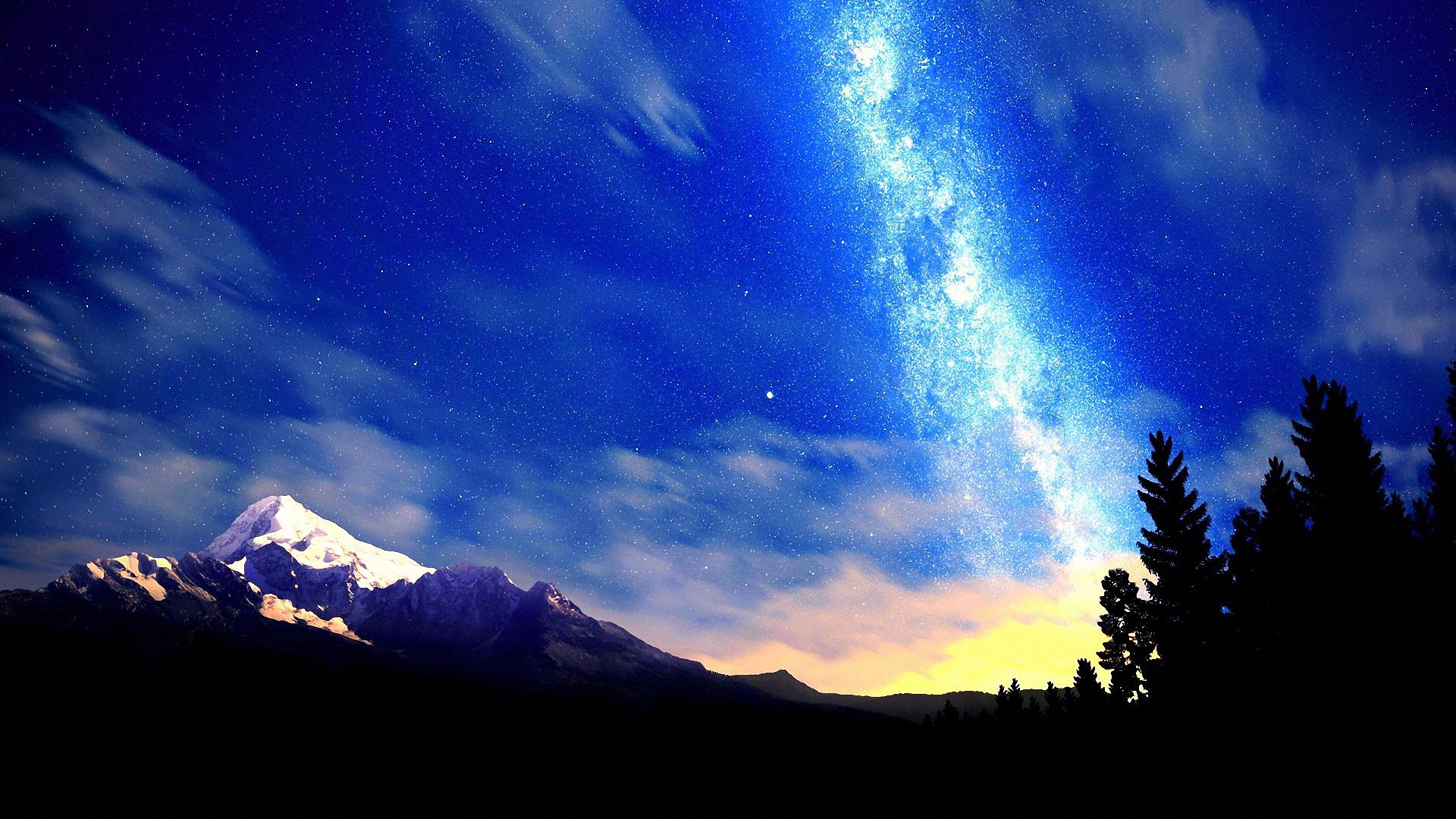 Majestic Pretty Night HD Wallpaper