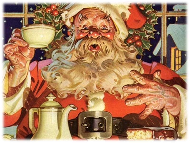 Providing These Old Fashioned And Charming Christmas Wallpaper Image