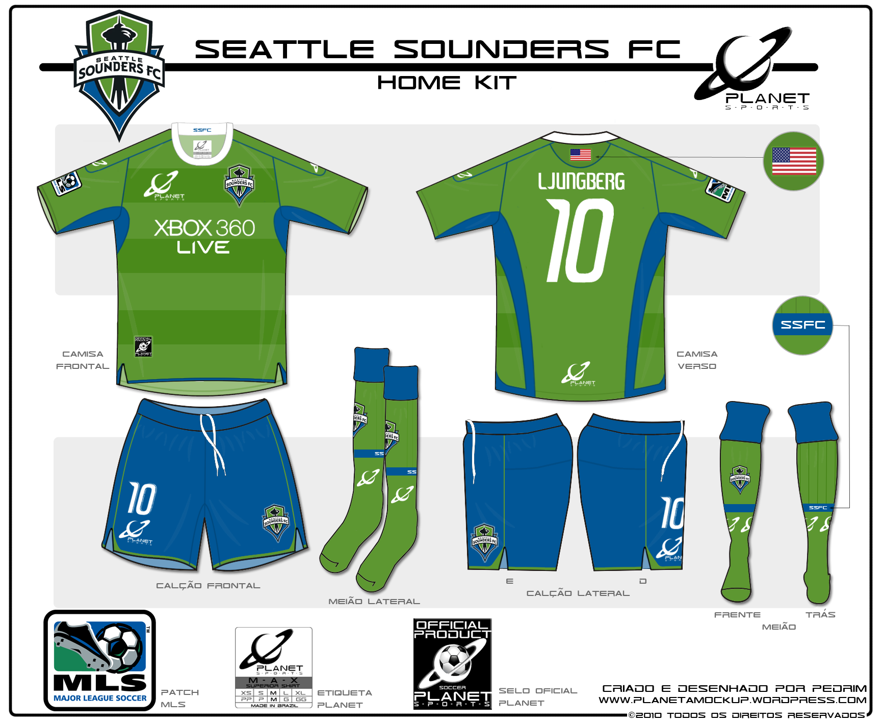 Seattle Sounders Soccer Poster G Wallpaper