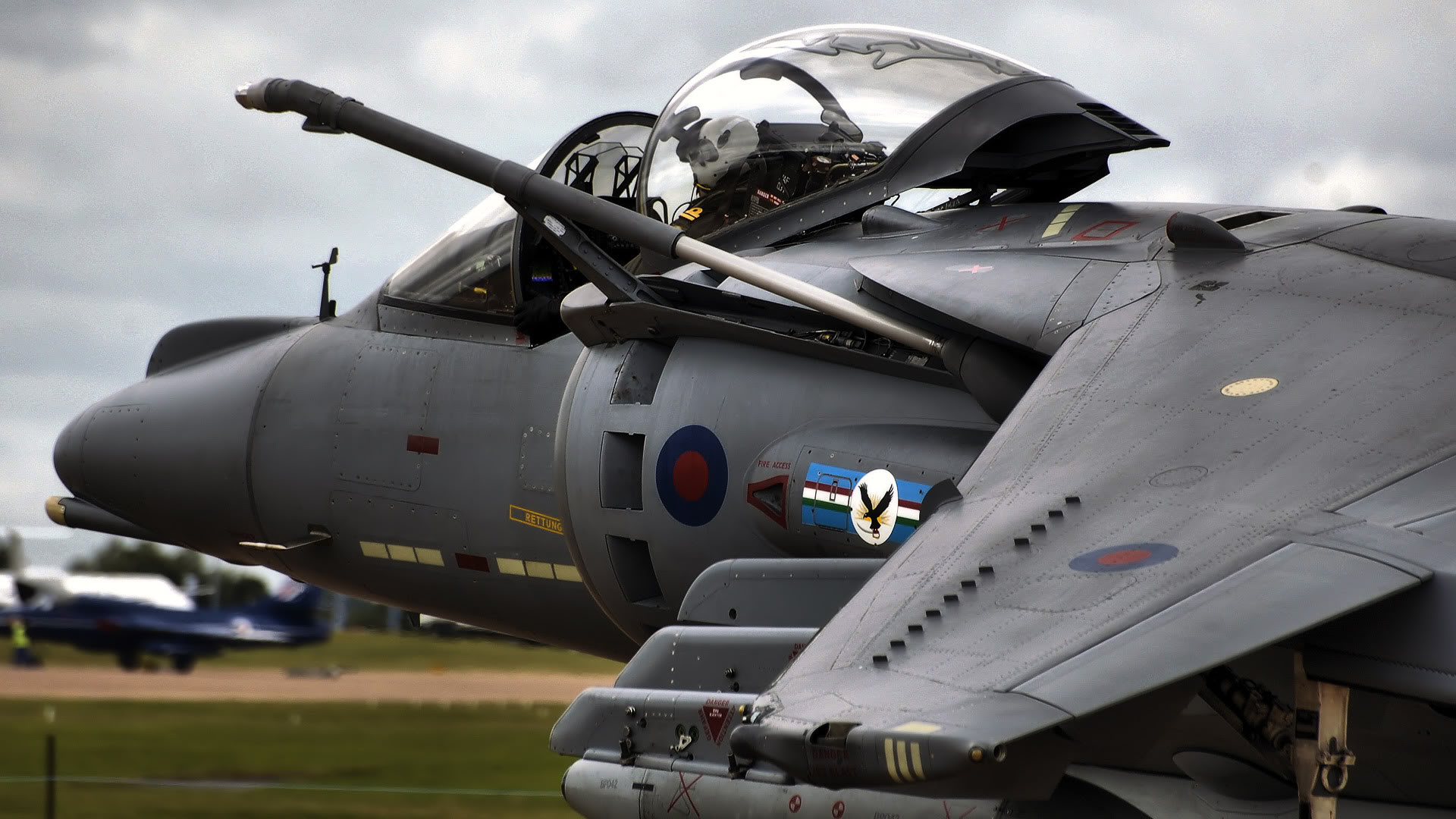 Royal Air Force Harrier Full HD Wallpaper And Background