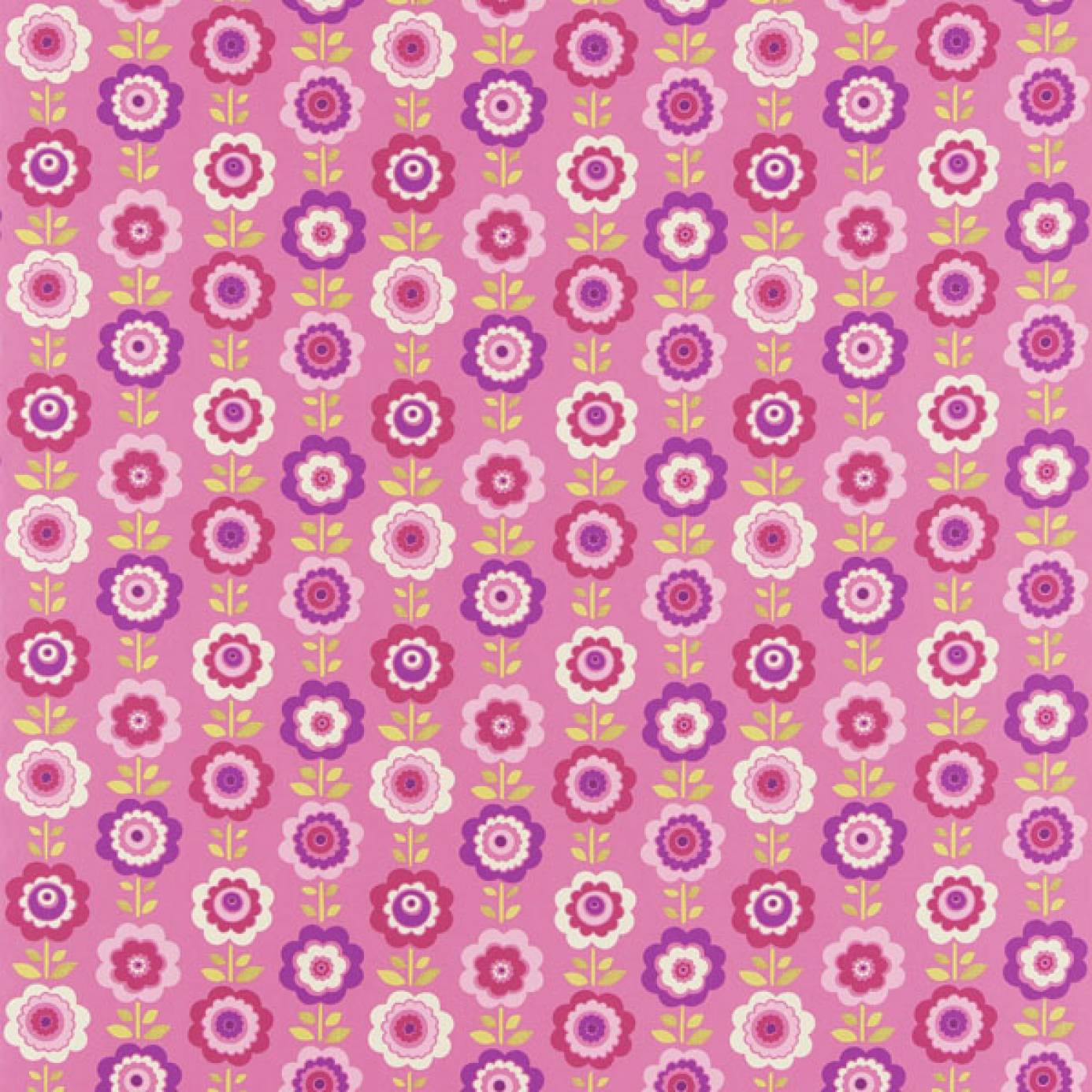 Harlequin All About Me Fabrics Wallpaper Oopsie Daisy Fabric Pink