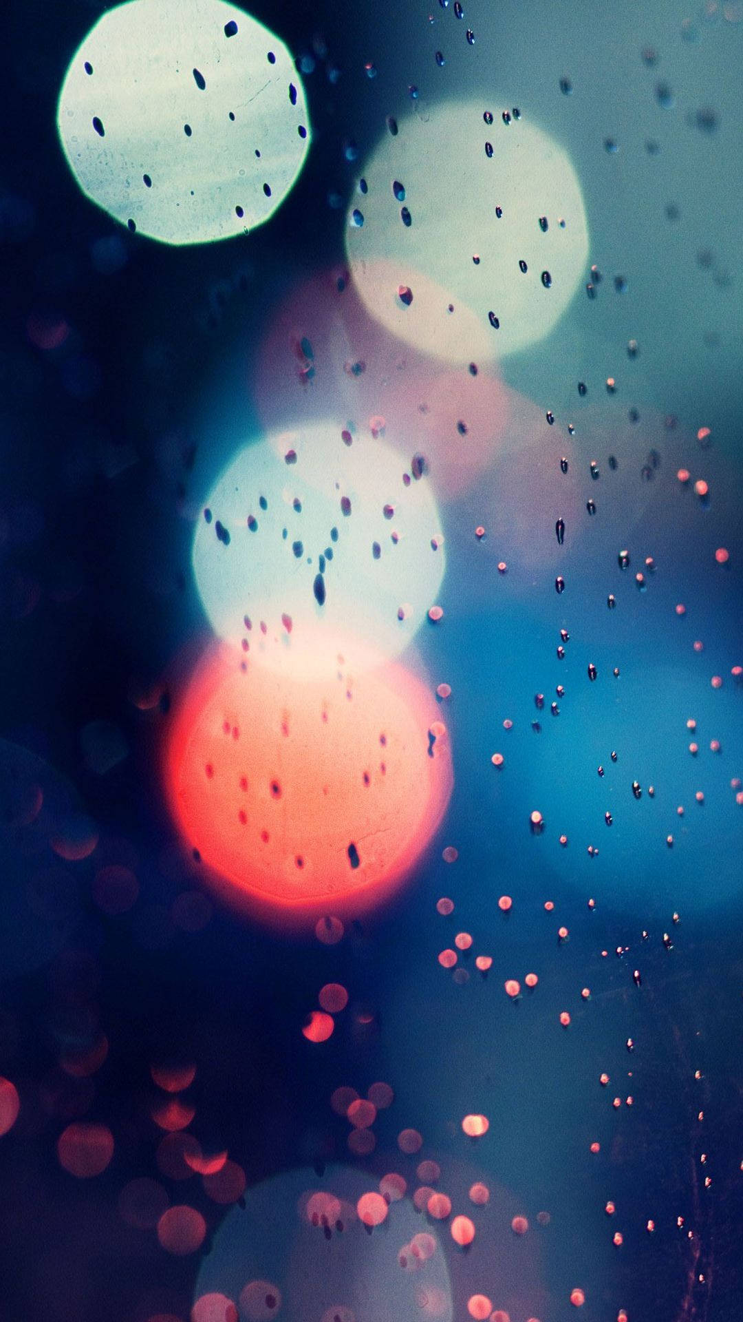 Interesting Water Droplets iPhone Wallpaper