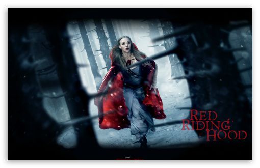 Red Riding Hood Movie Digital Wallpaper Black
