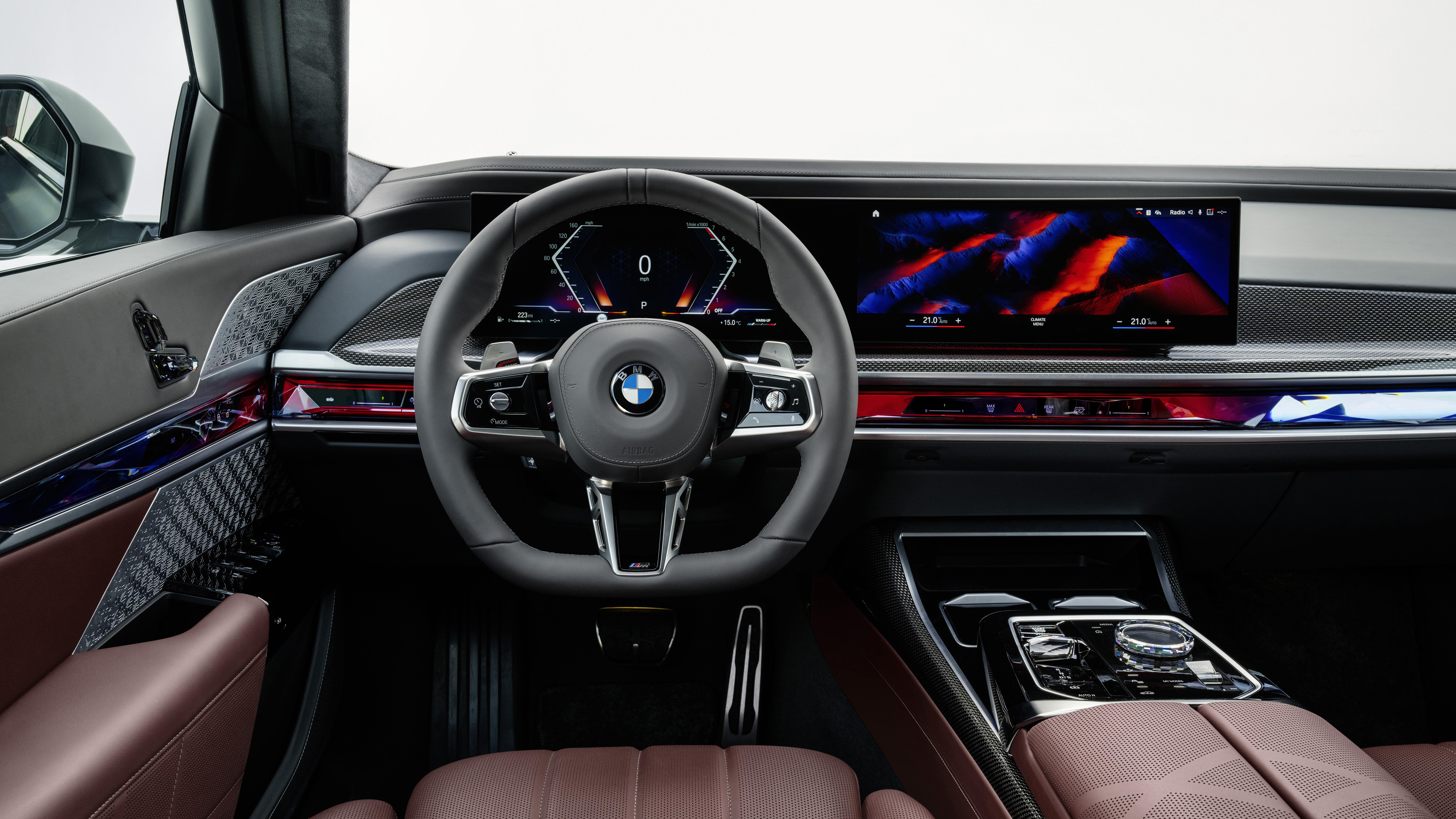Bmw 760i Xdrive M Sport Interior 4k 8k Wallpaper HD Car