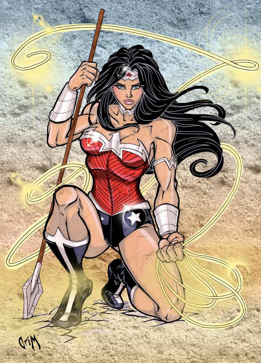 Wonder Woman Of The New By Crimsonartz