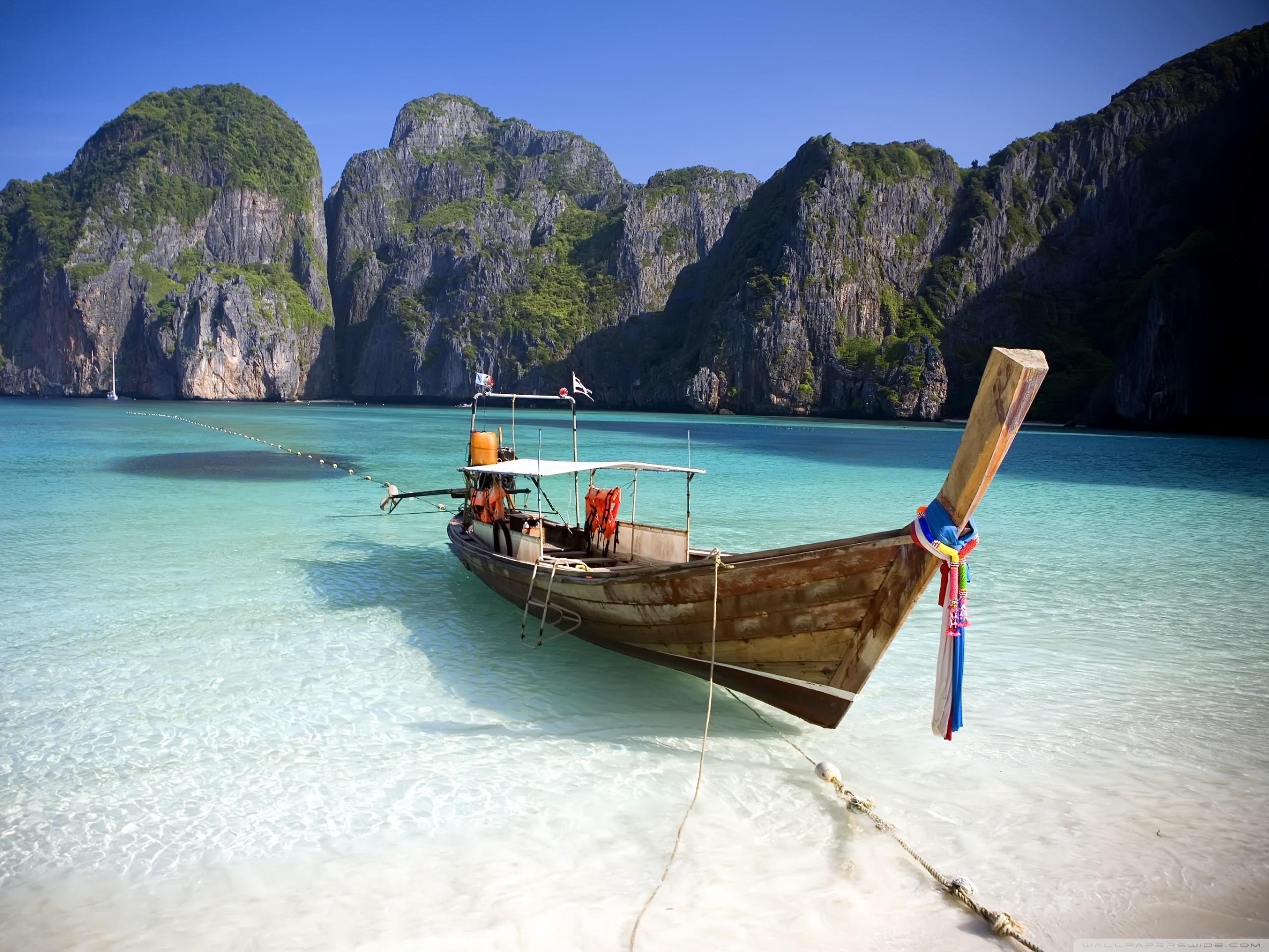 Thailand Beach 4k HD Desktop Wallpaper For Dual Monitor