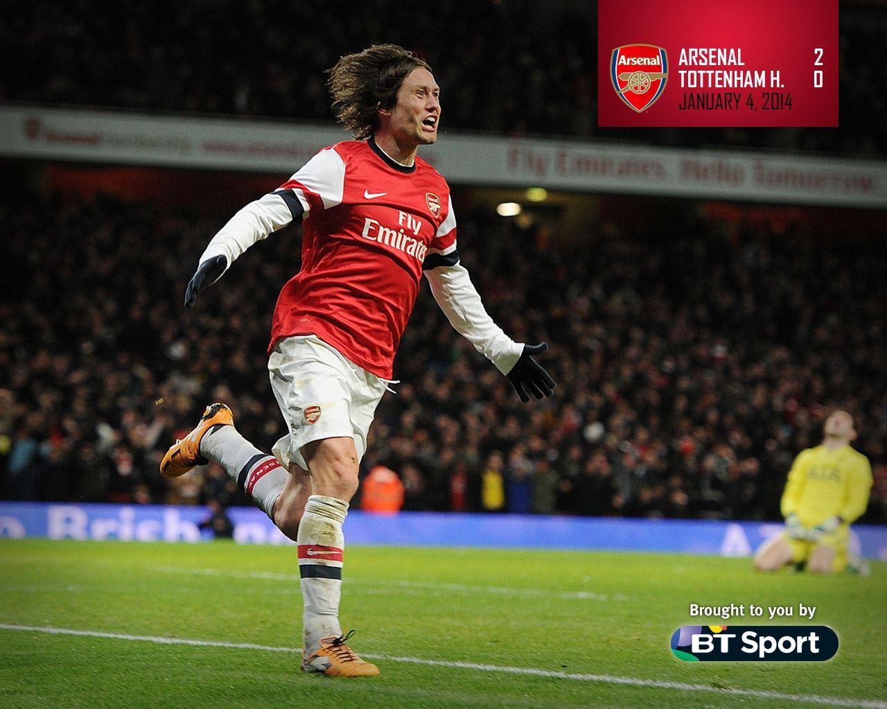 Arsenal Here S Super Tom On Our Wallpaper From Saturday North