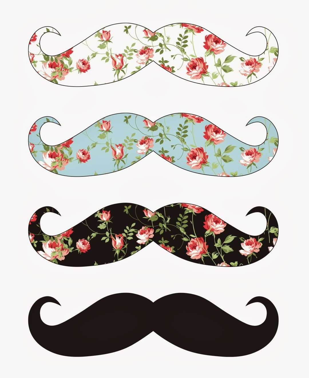 Gallery For Gt Cute Hello Kitty Mustache Wallpaper