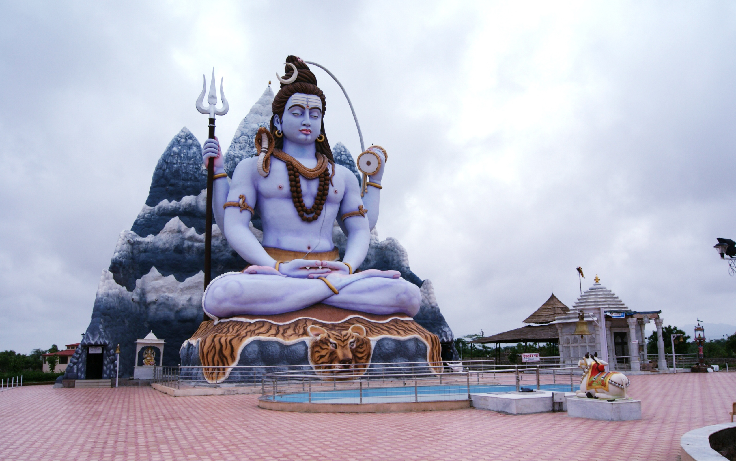 Lord Shiva In Kailash HD Wallpaper
