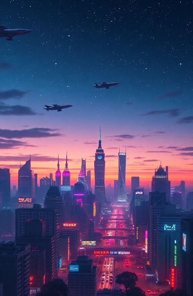 Animated Dual Monitor Wallpaper