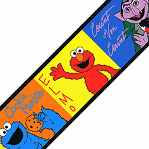 Details About Elmo Sesame Street Cookie Monster Wallpaper Wall Border