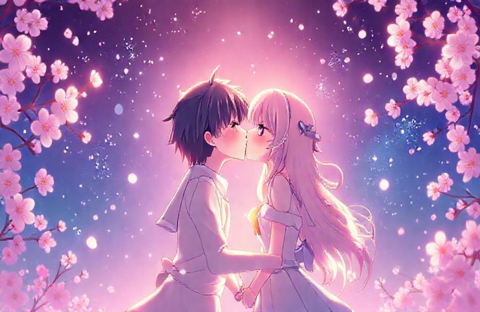 Anime Kiss Wallpaper