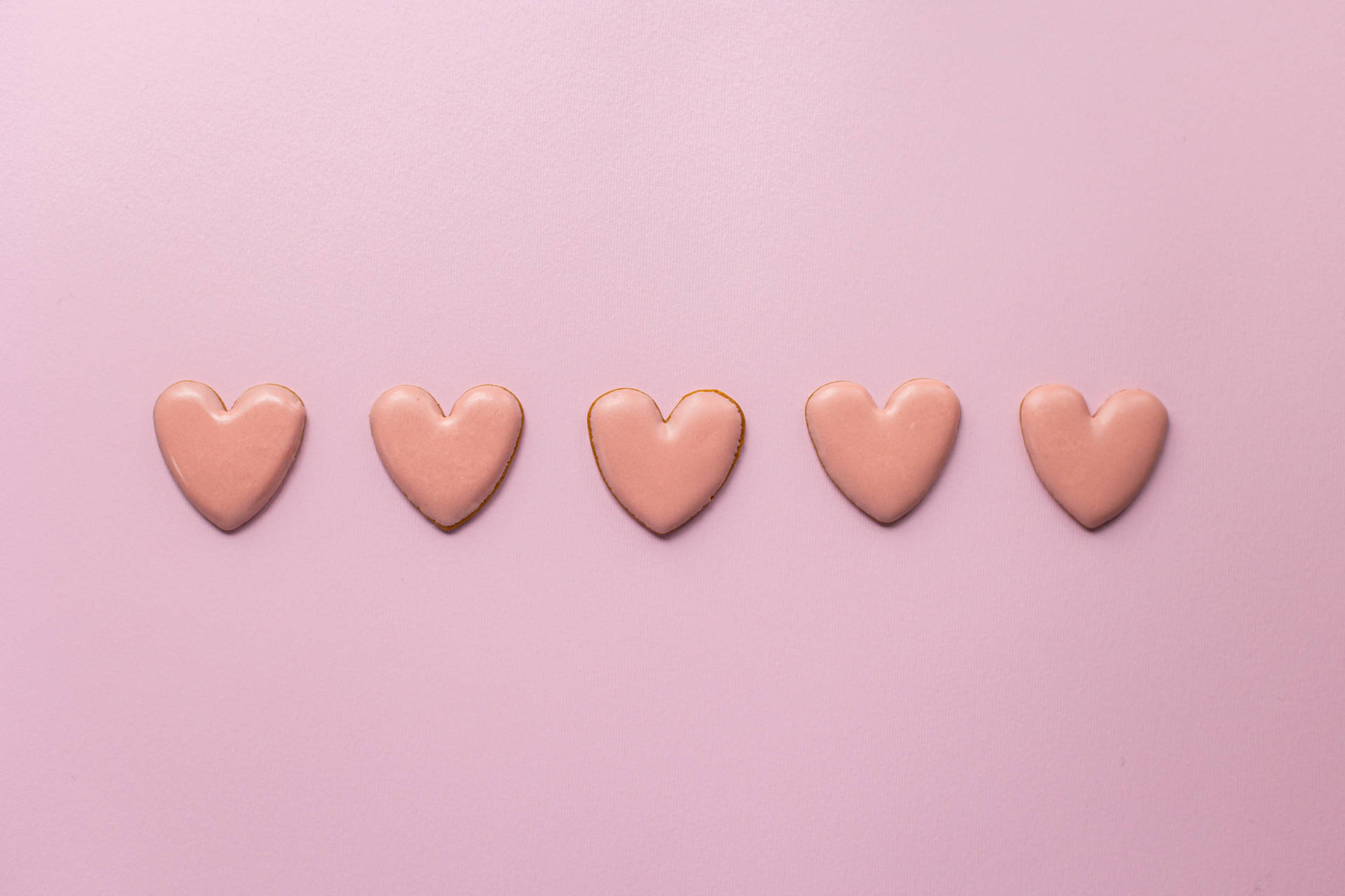 Pastel Pink Heart Wallpaper
