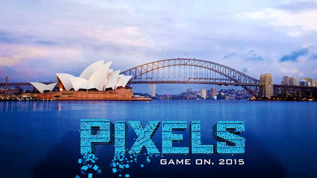 Pixels Movie Poster HD Desktop Wallpaper