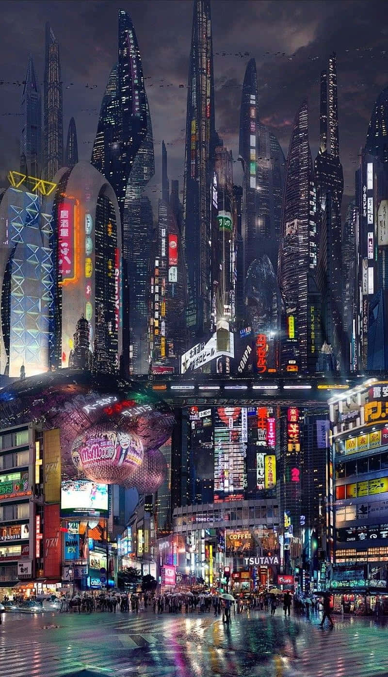 Cyberpunk Night City Wallpaper