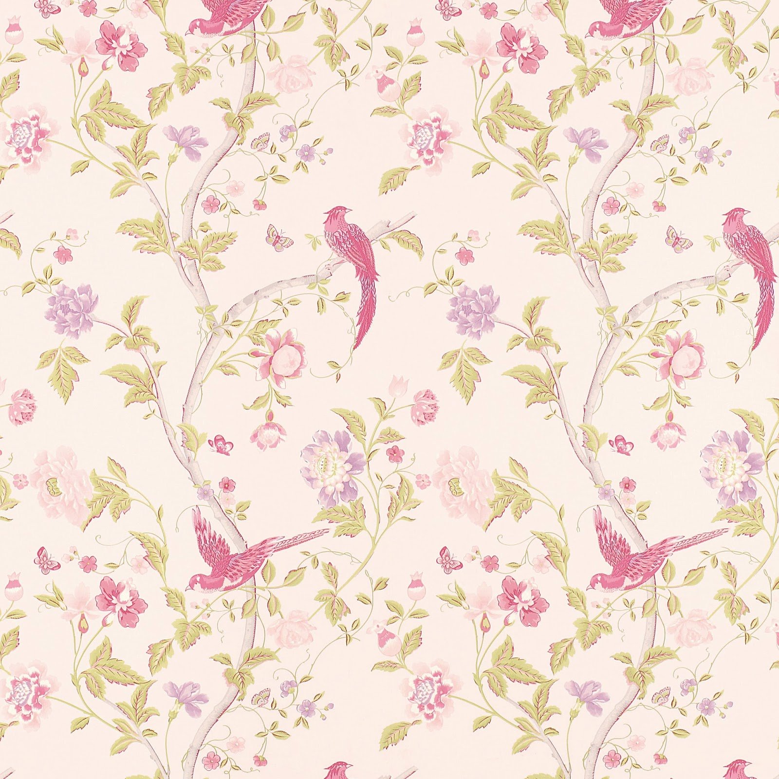 Floral Wallpaper Vintage Floral Wallpaper Pink Floral Wallpaper