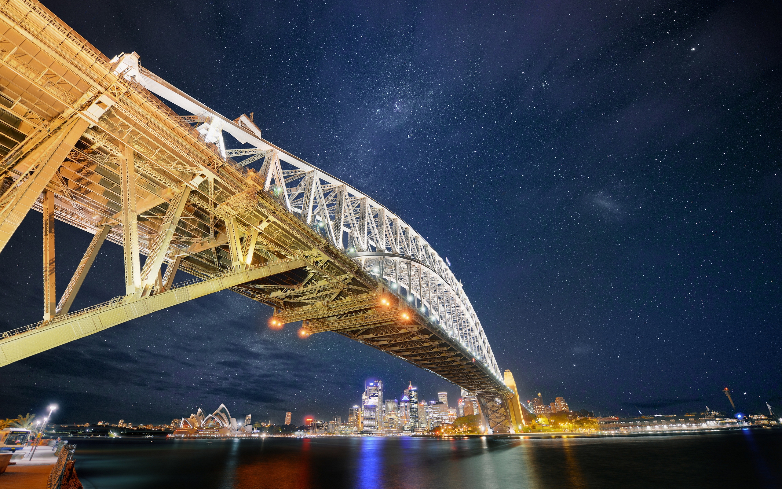 Sydney Bridge Nights Wallpapers HD Wallpapers