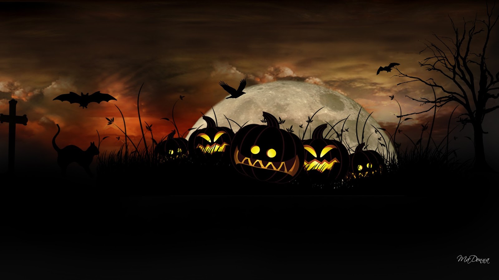 Awesome Galleries Halloween Desktop Wallpaper Page 2 1600x900