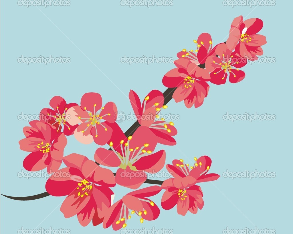 Cute Spring Background Background Stock
