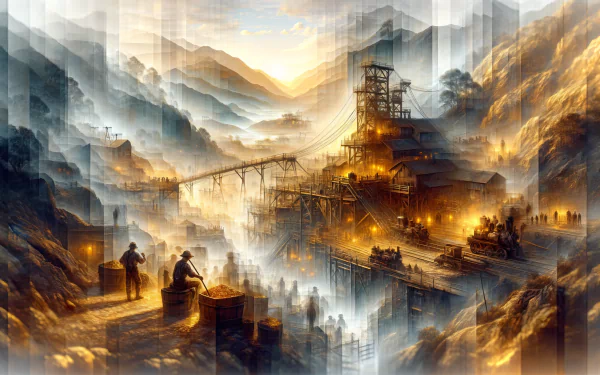 Gold Mining Wallpaper