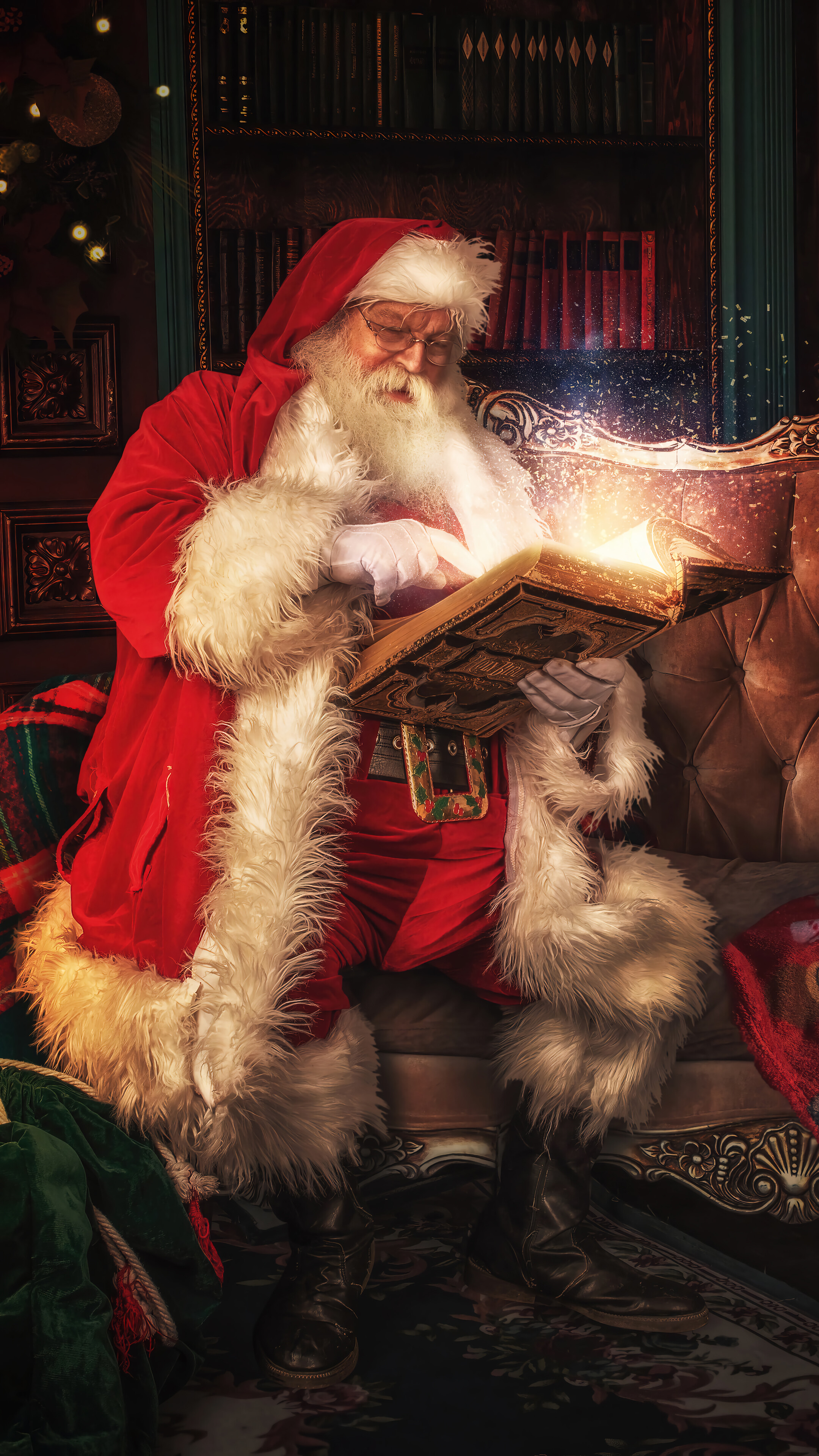 Santa Claus Christmas 4k 8k Wallpaper