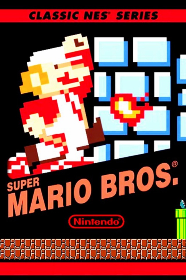 Super Mario Bros iPhone Wallpaper