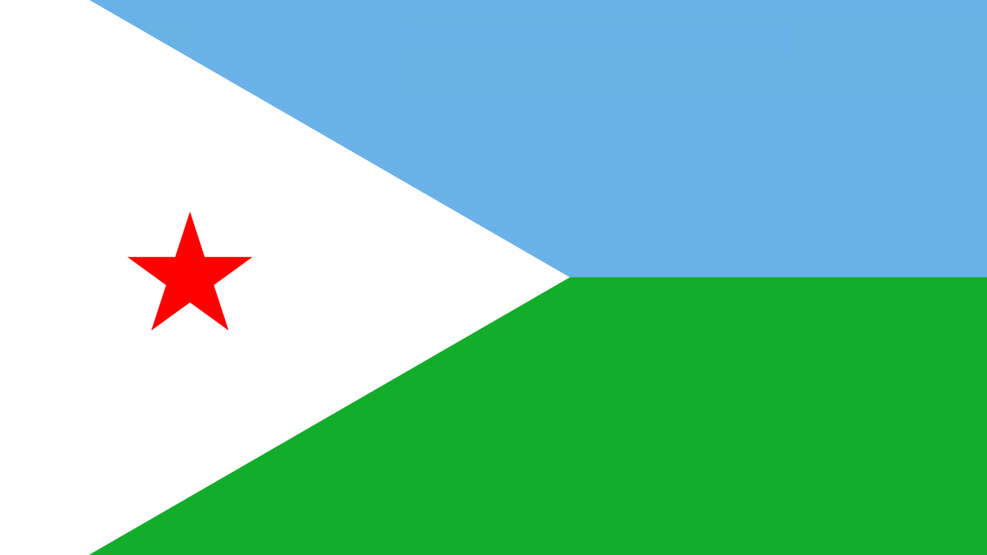 Djibouti Flag Wallpaper High Definition Quality