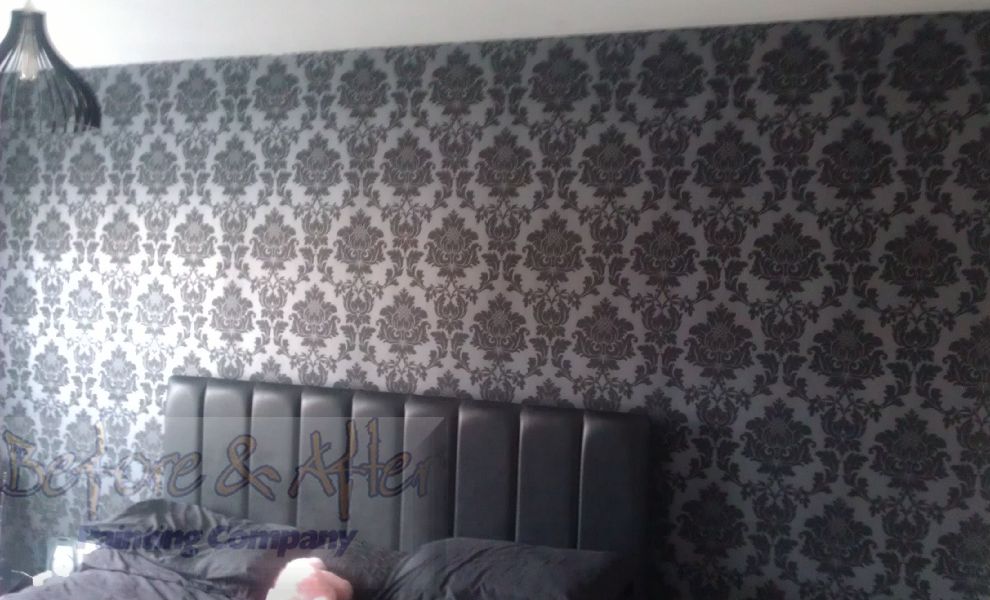 Homebase Feature Wallpaper In Bedroom Sittingbourne Property Kent
