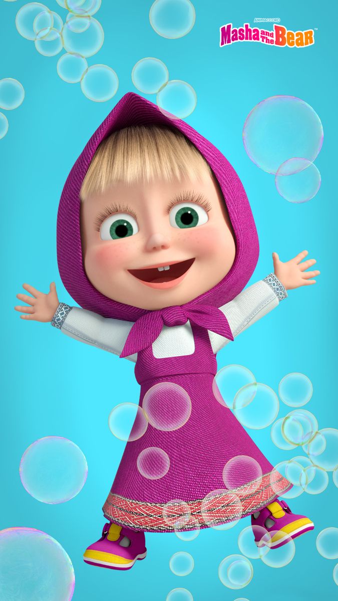 Masha And The Bear Phone Wallpaper