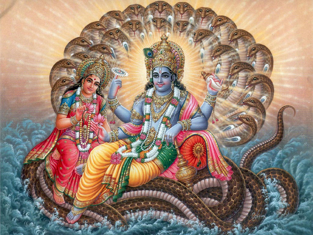 Lord Vishnu HD Wallpaper