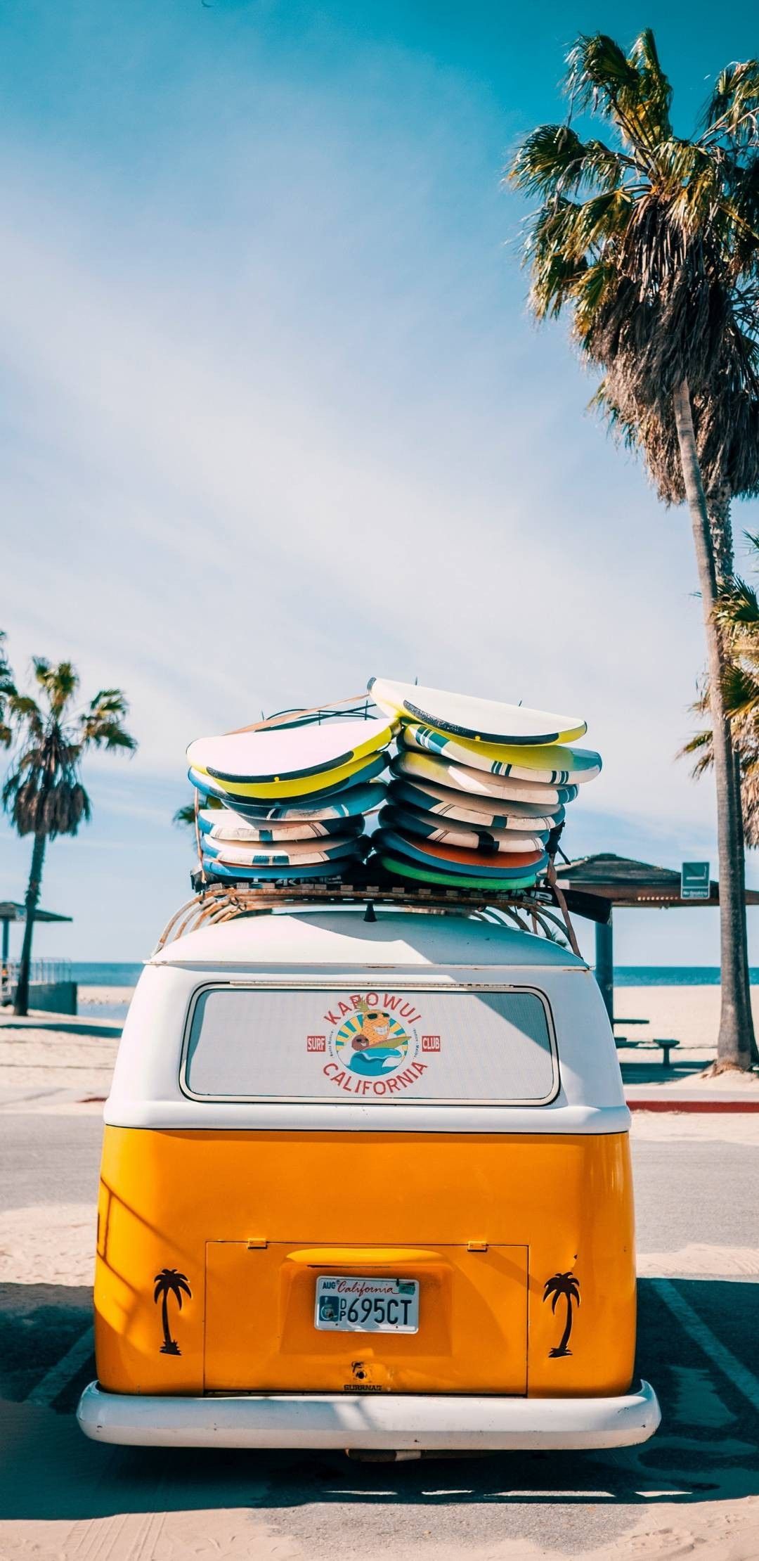 Volkswagen Surfing Beachy Wallpaper Van Life