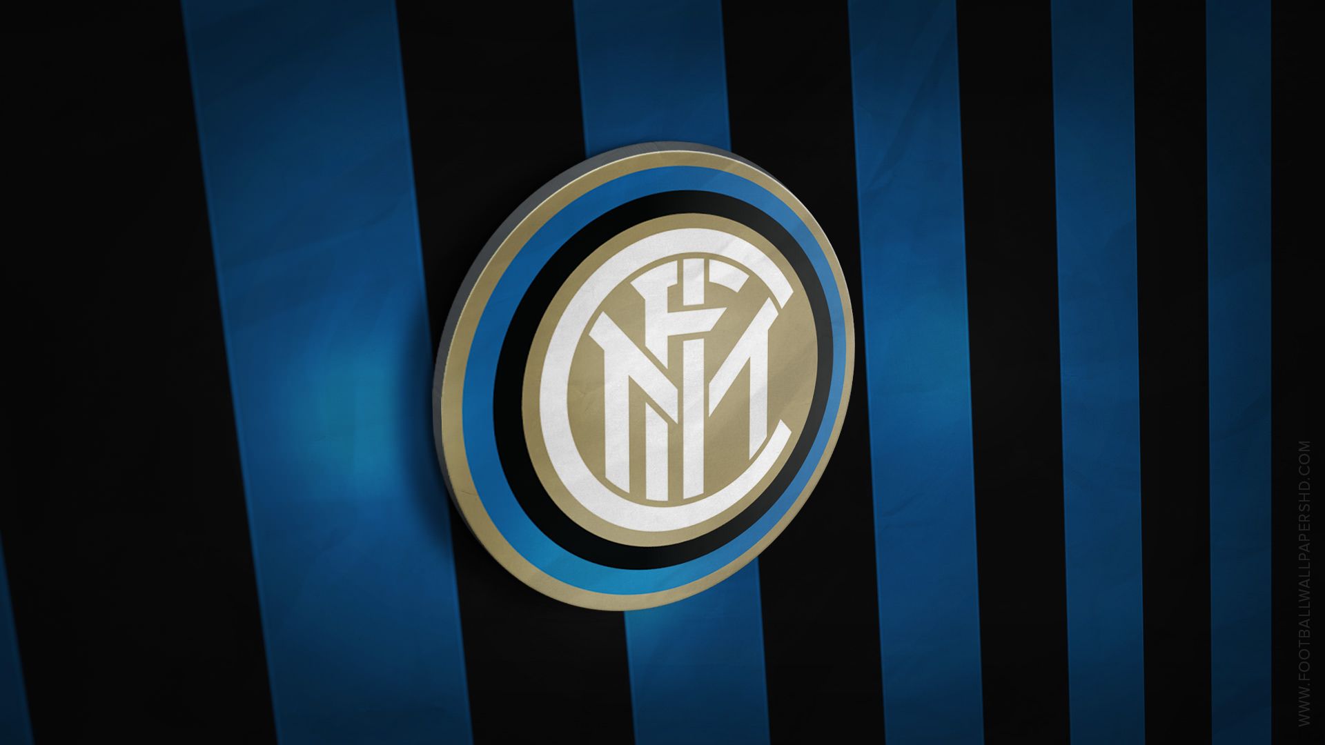 Inter Milan 3d Logo Wallpaper Dengan Gambar Olahraga