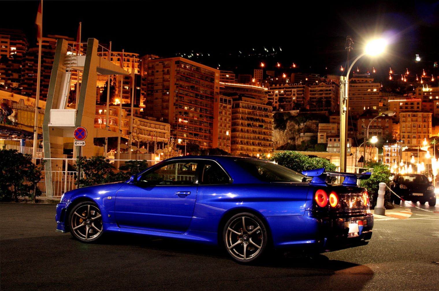 Sport Car Nissan Skyline R34 Photo HD Wallpaper