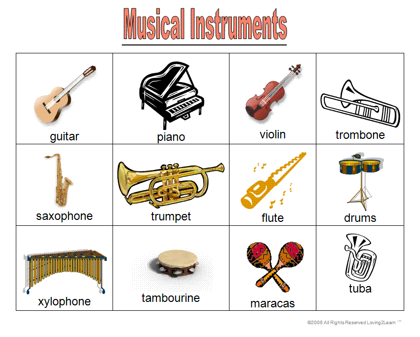 Musical Instruments Wallpaper