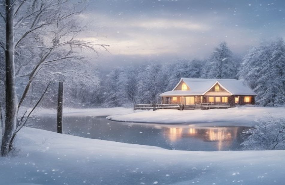 Winter Background Wallpaper