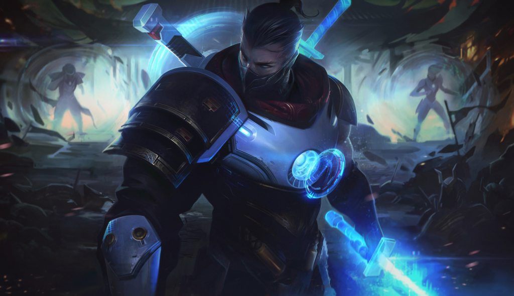 Pulsefire Shen Splash Art 4k HD Wallpaper Background Official