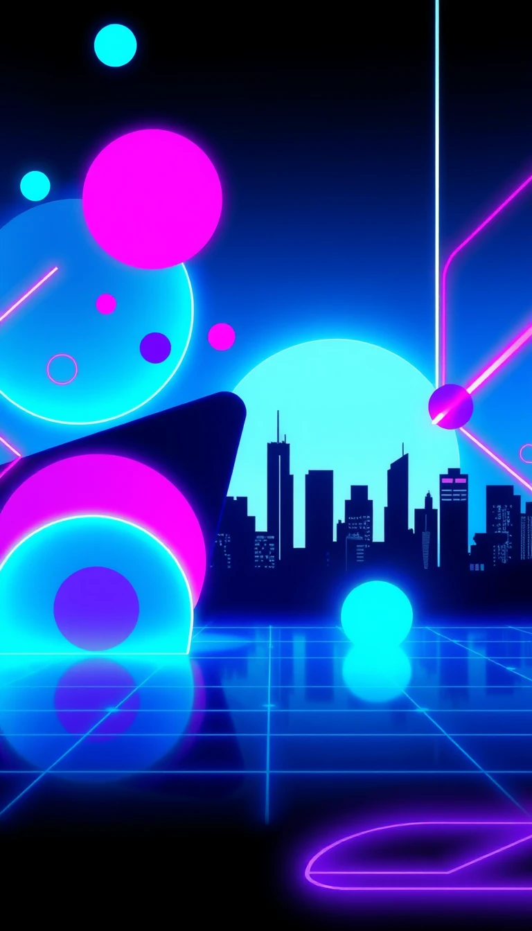 Neon 4k Phone Wallpaper