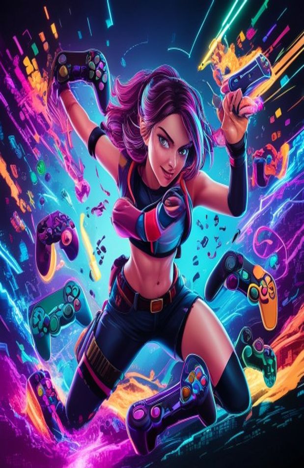 Game Girl Wallpaper
