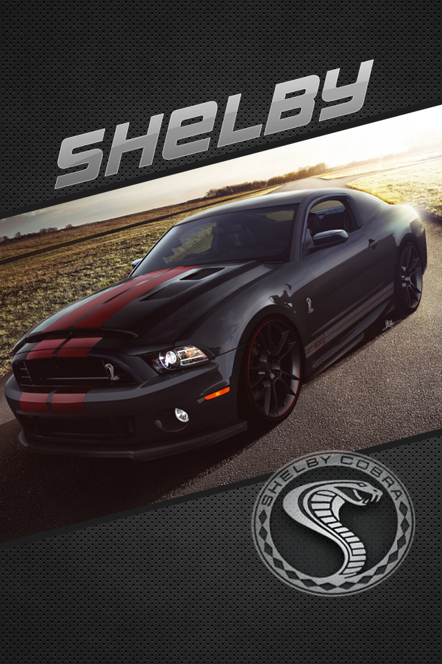 Ford Mustang Shelby Gt500 iPhone Wallpaper By Dysands