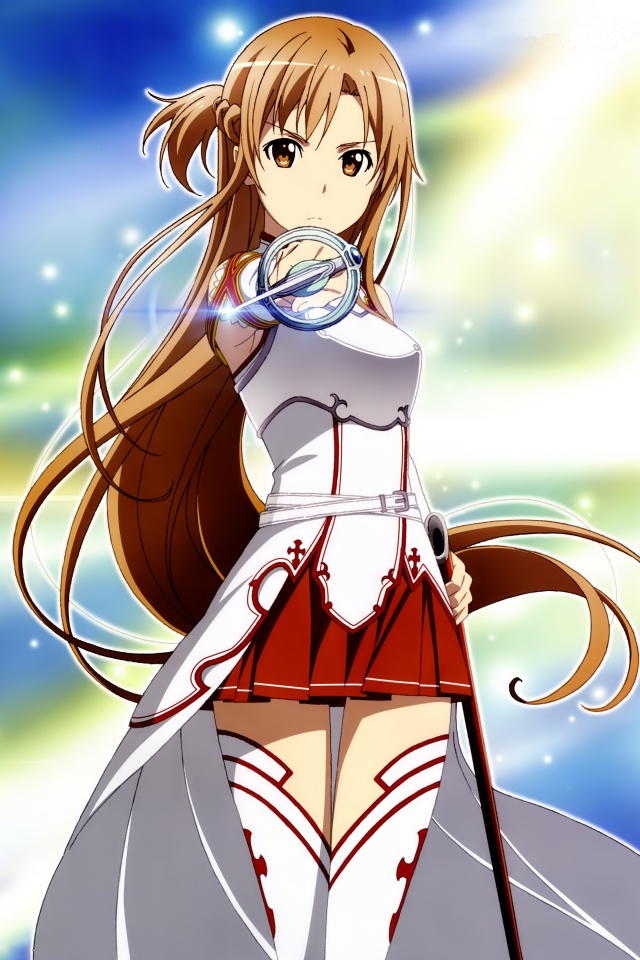 Sword Art Online Asuna Iphone Wallpaper