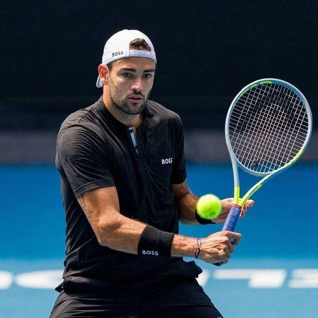 En Sie Kostenlose Matteo Berrettini Wallpaper