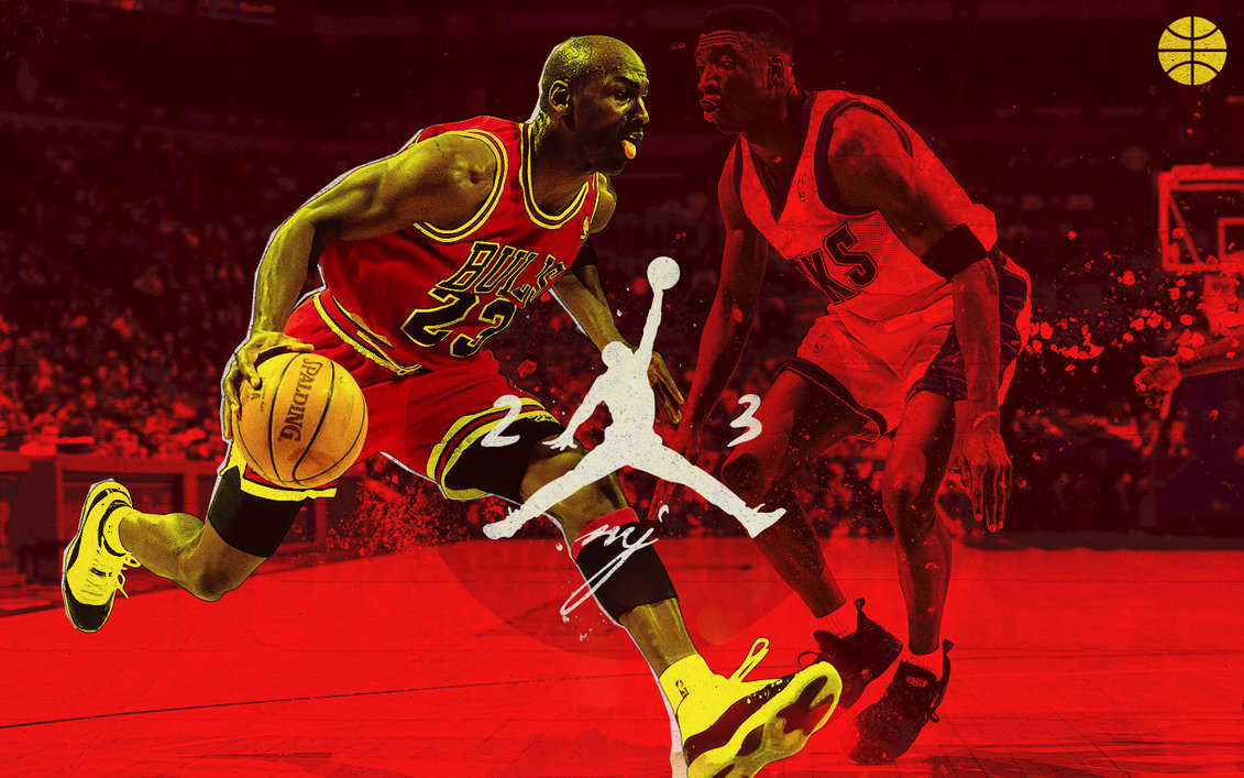 Michael Jordan By W4rrior
